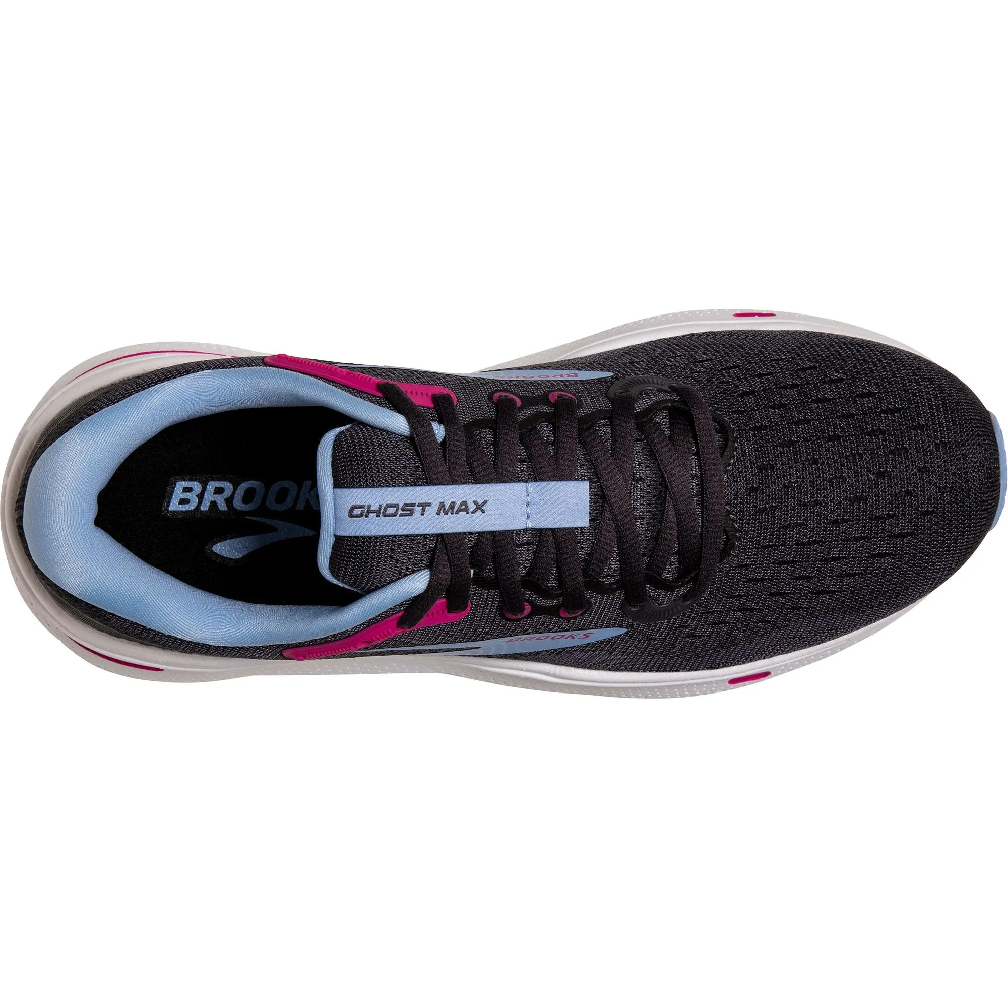 Brooks Ghost Max Womens Running Shoes - Black