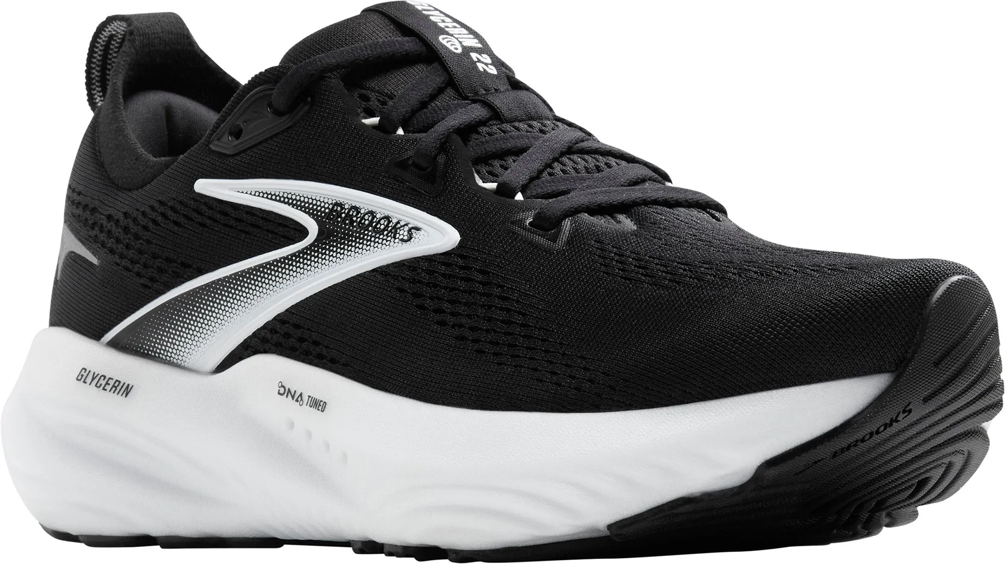 Brooks Glycerin 22 WIDE FIT Womens Running Shoes - Black