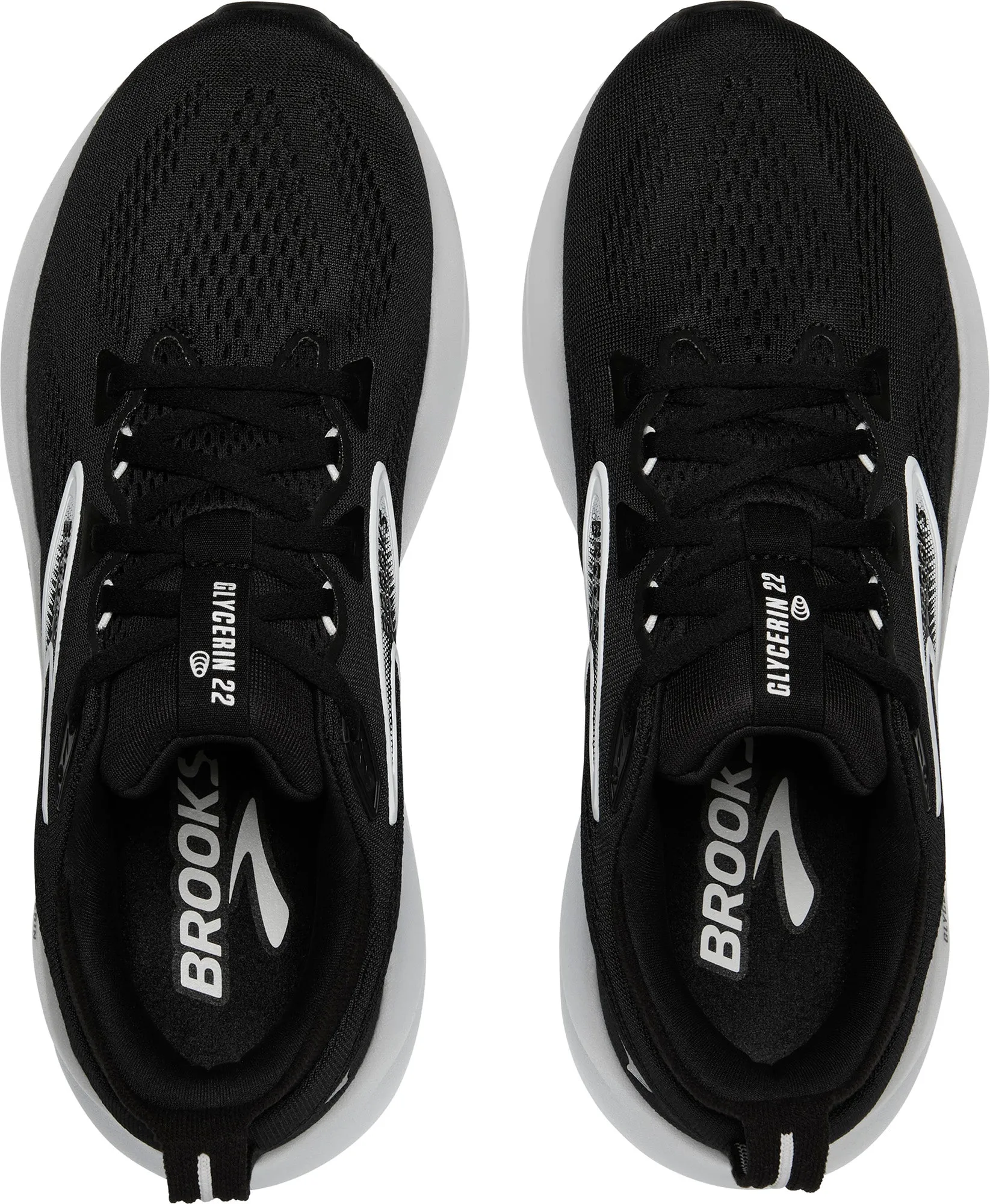 Brooks Glycerin 22 WIDE FIT Womens Running Shoes - Black