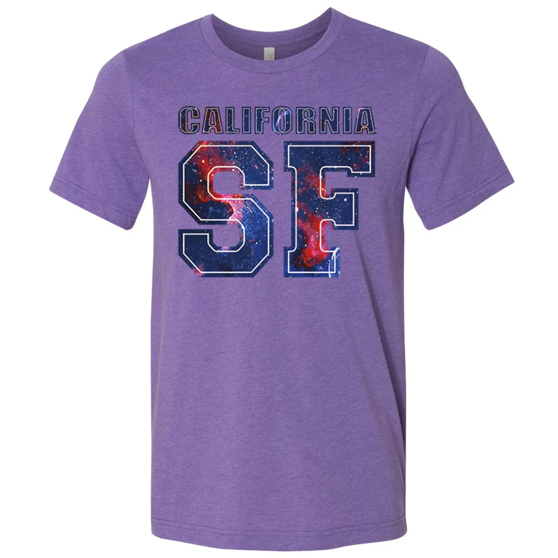 California SF Nebula Asst Colors Mens Lightweight Fitted T-Shirt/tee