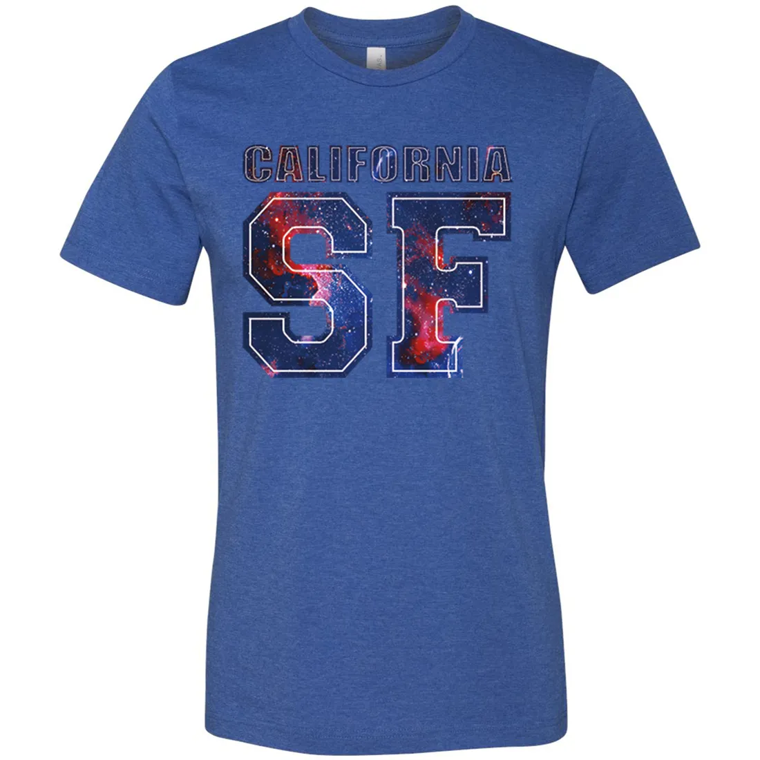 California SF Nebula Asst Colors Mens Lightweight Fitted T-Shirt/tee