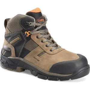 Carolina Men's Duke 5" Waterproof Comp Toe Hiker Work Shoe -Brown- CA5548