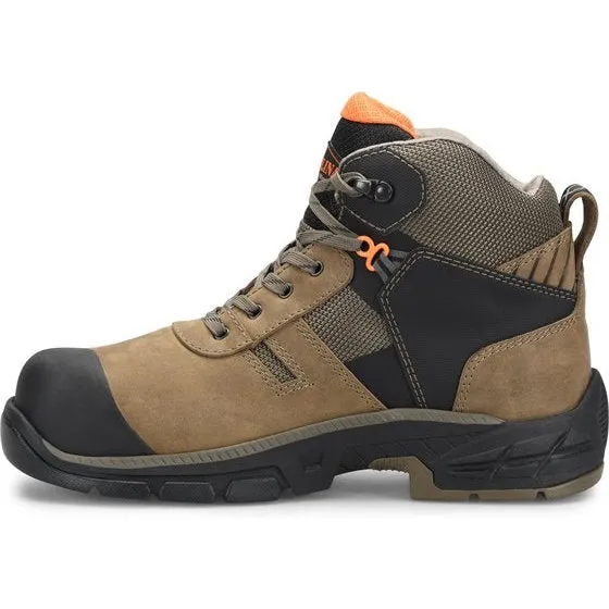 Carolina Men's Duke 5" Waterproof Comp Toe Hiker Work Shoe -Brown- CA5548