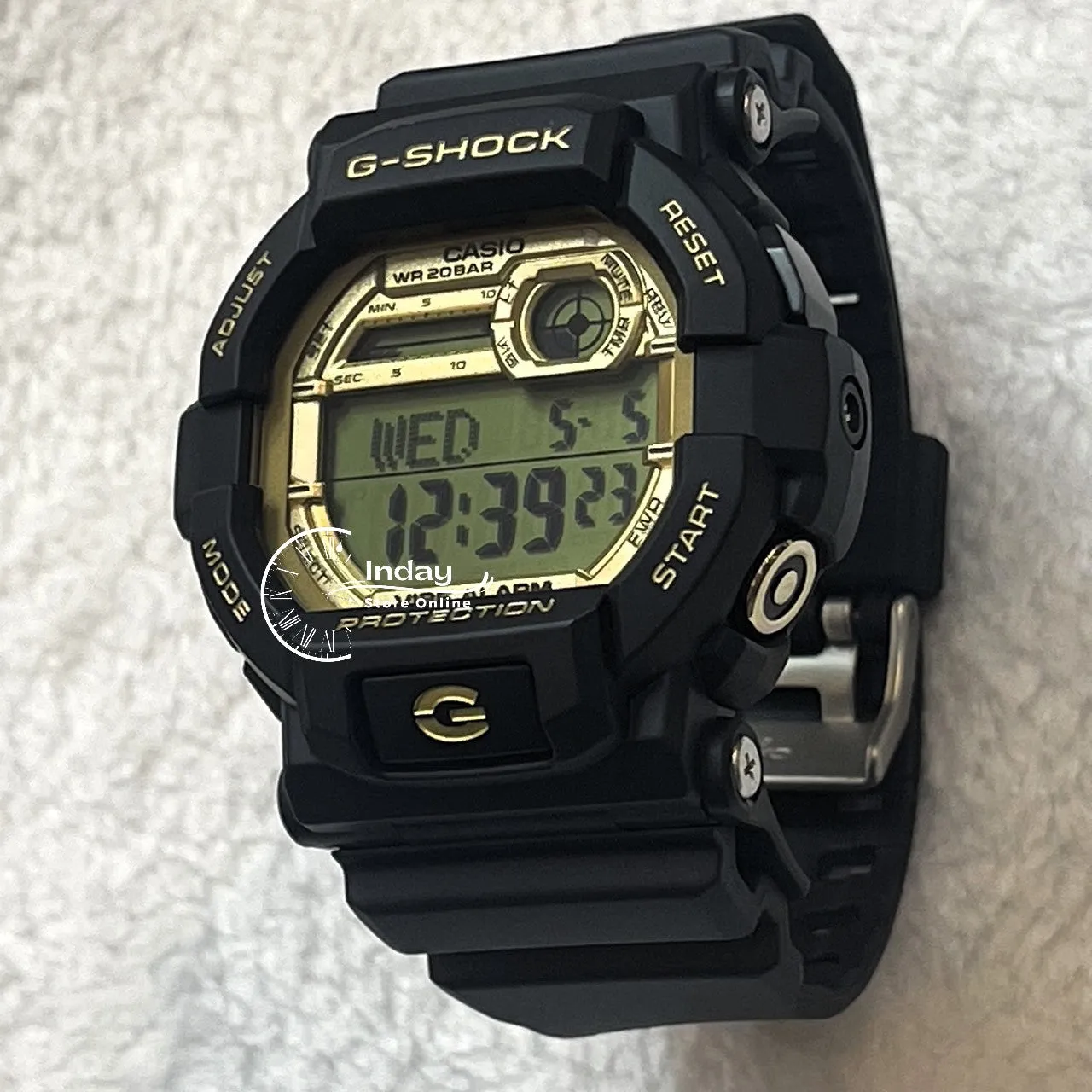 Casio G-Shock Men's Watch GD-350GB-1 Digital GD-350 Series 2023 New Release Submarine Radar Scope