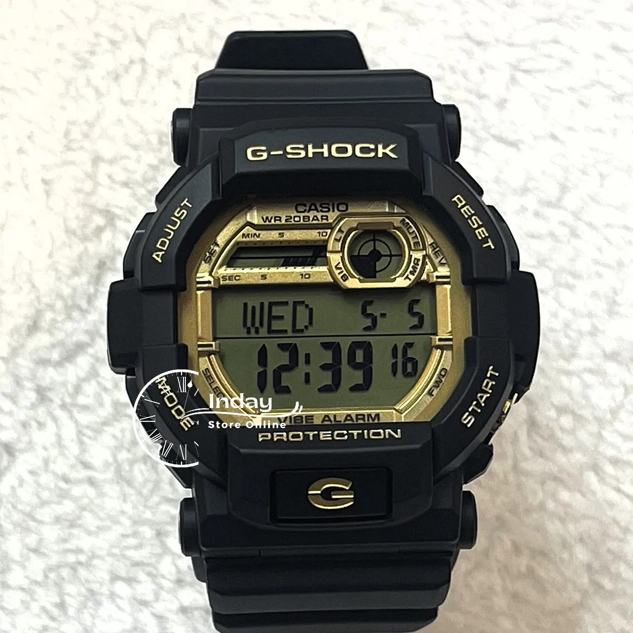 Casio G-Shock Men's Watch GD-350GB-1 Digital GD-350 Series 2023 New Release Submarine Radar Scope