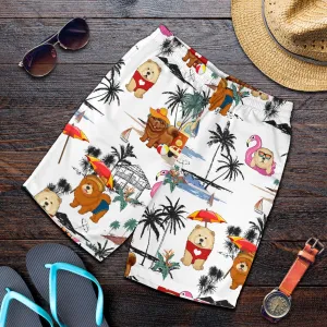 Chow Chow-Summer Beach Mens Shorts