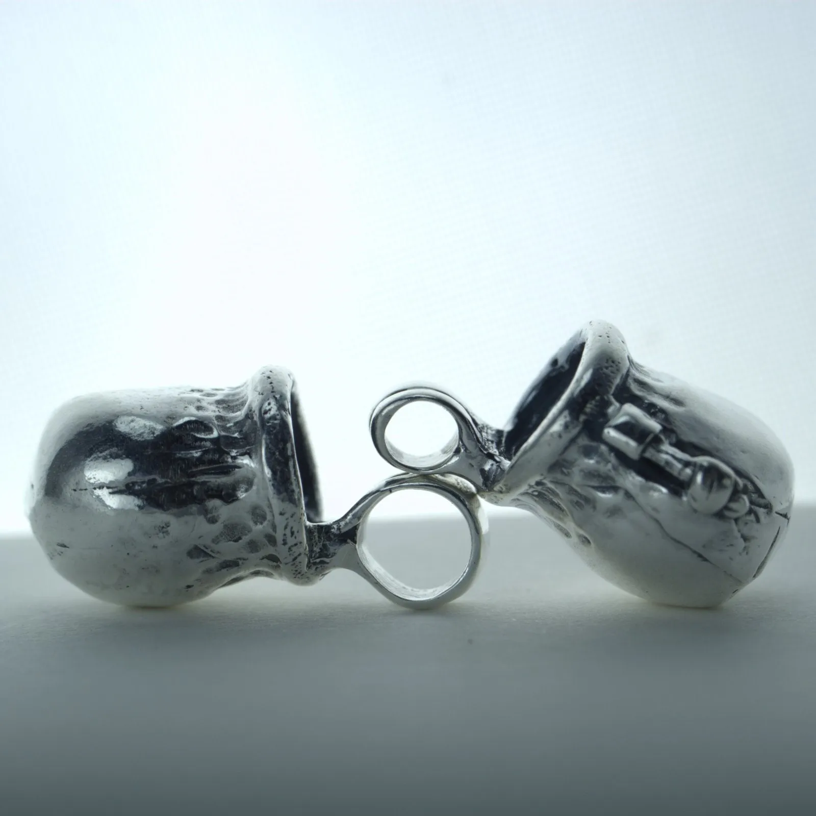 Climber's Chalk Bag Necklace - Sterling Silver