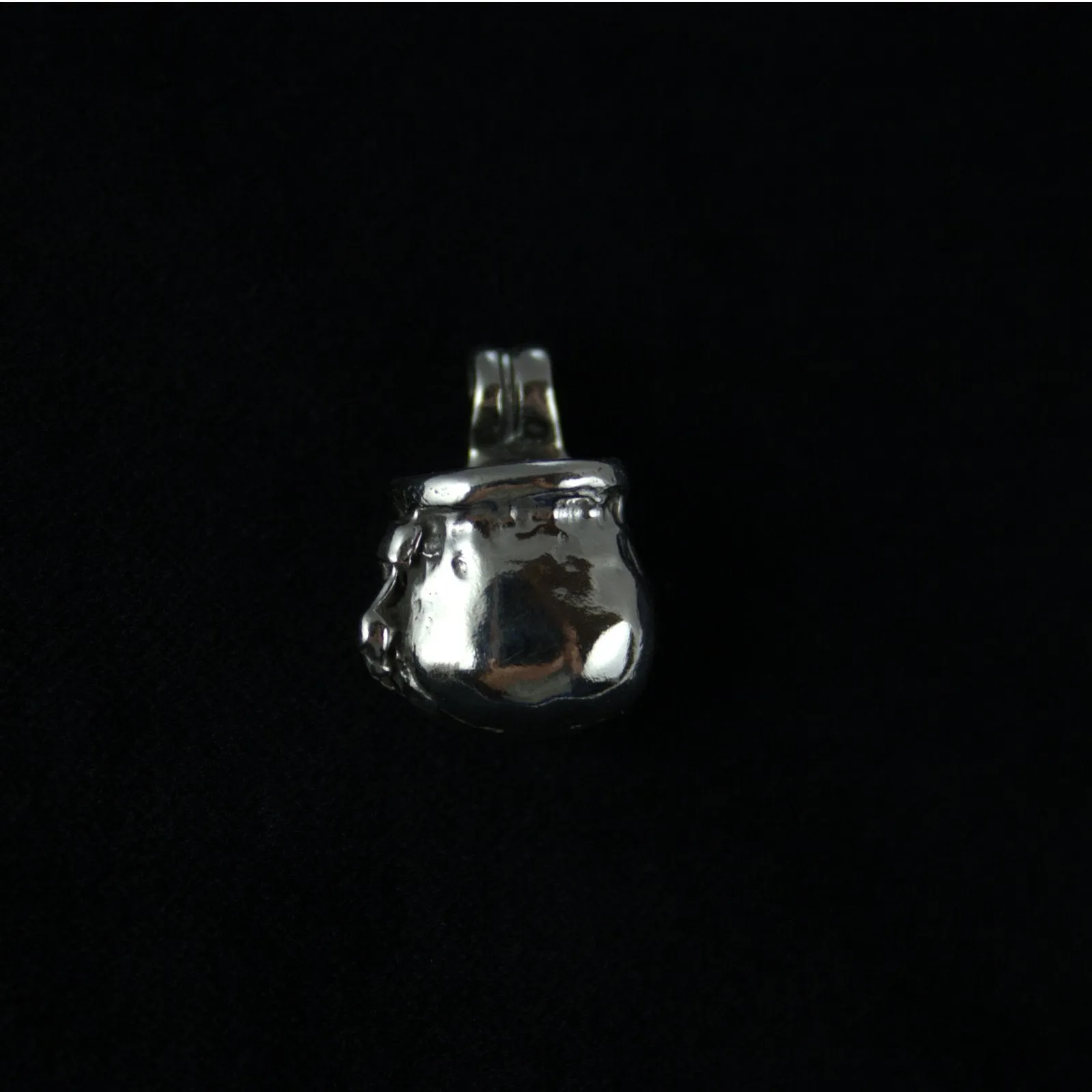 Climber's Chalk Bag Necklace - Sterling Silver