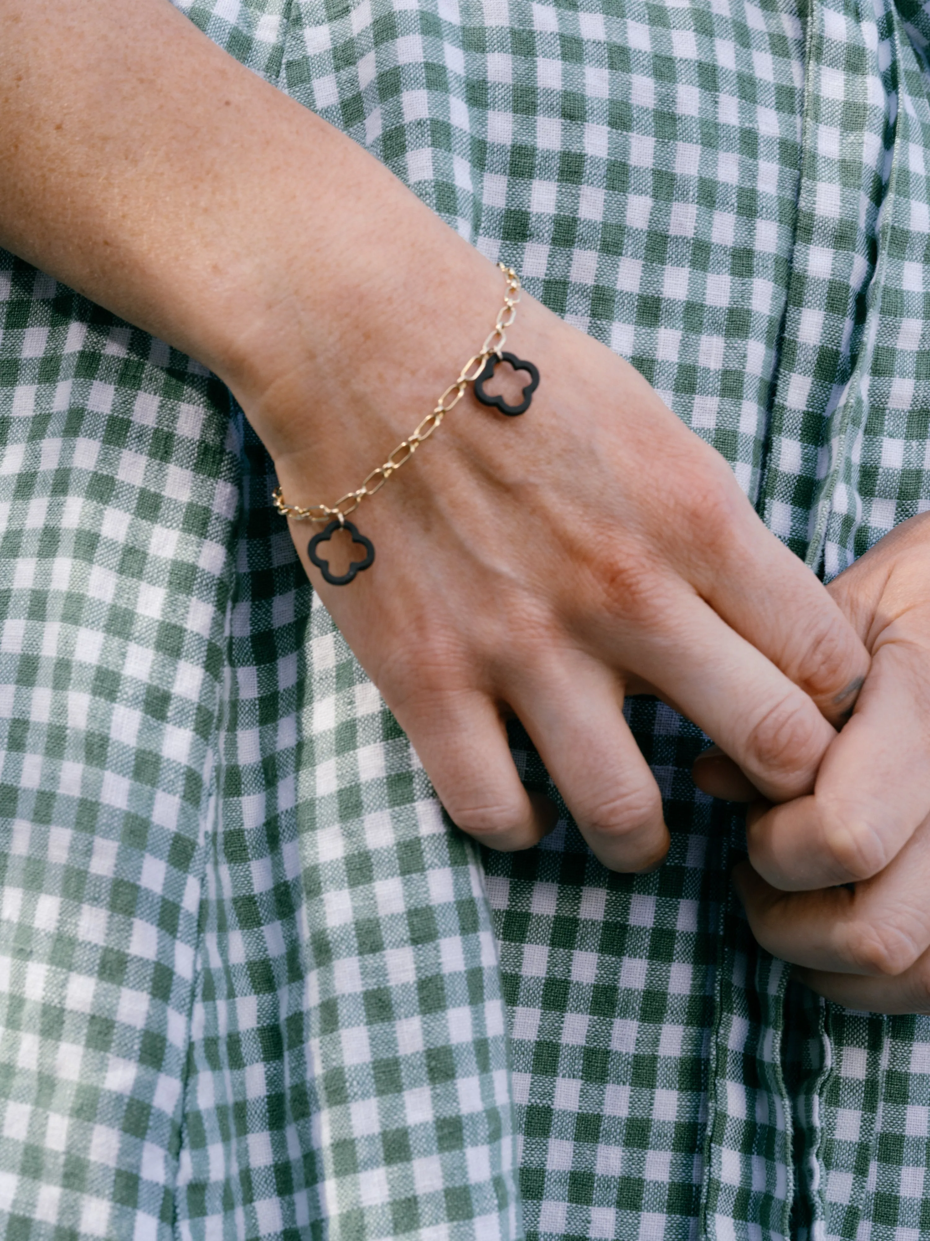 Clover Charm Bracelet