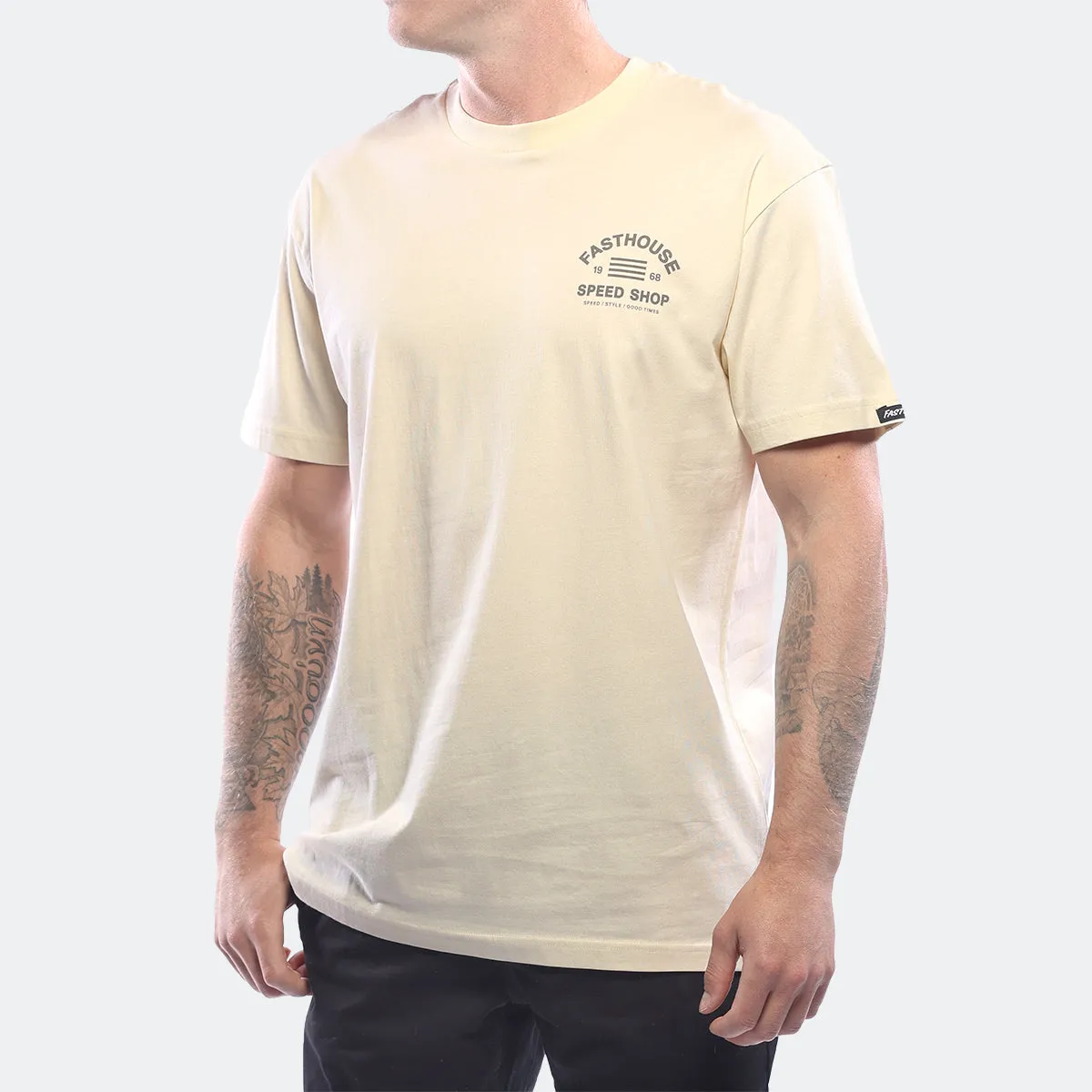 Cobalt Tee - Natural