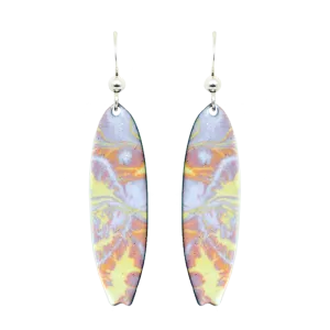 Coco Beach Earrings, sterling silver French hooks, Item# 1771