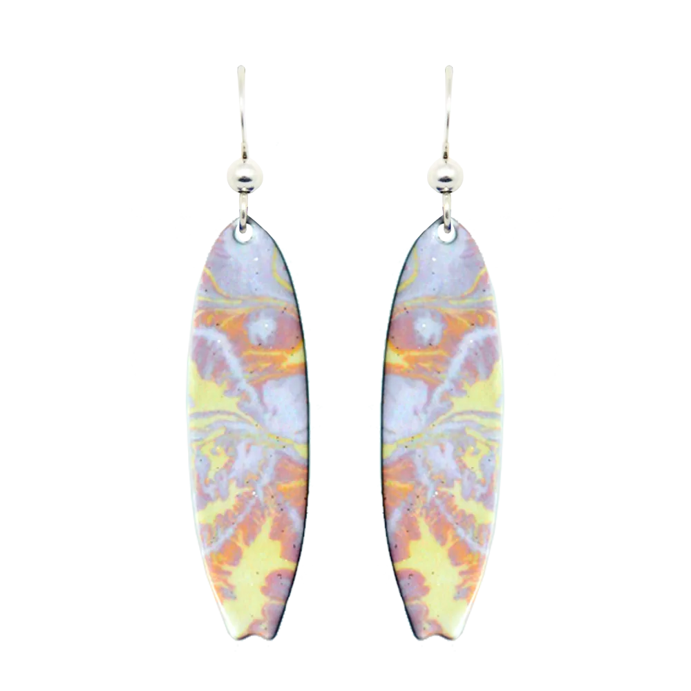 Coco Beach Earrings, sterling silver French hooks, Item# 1771