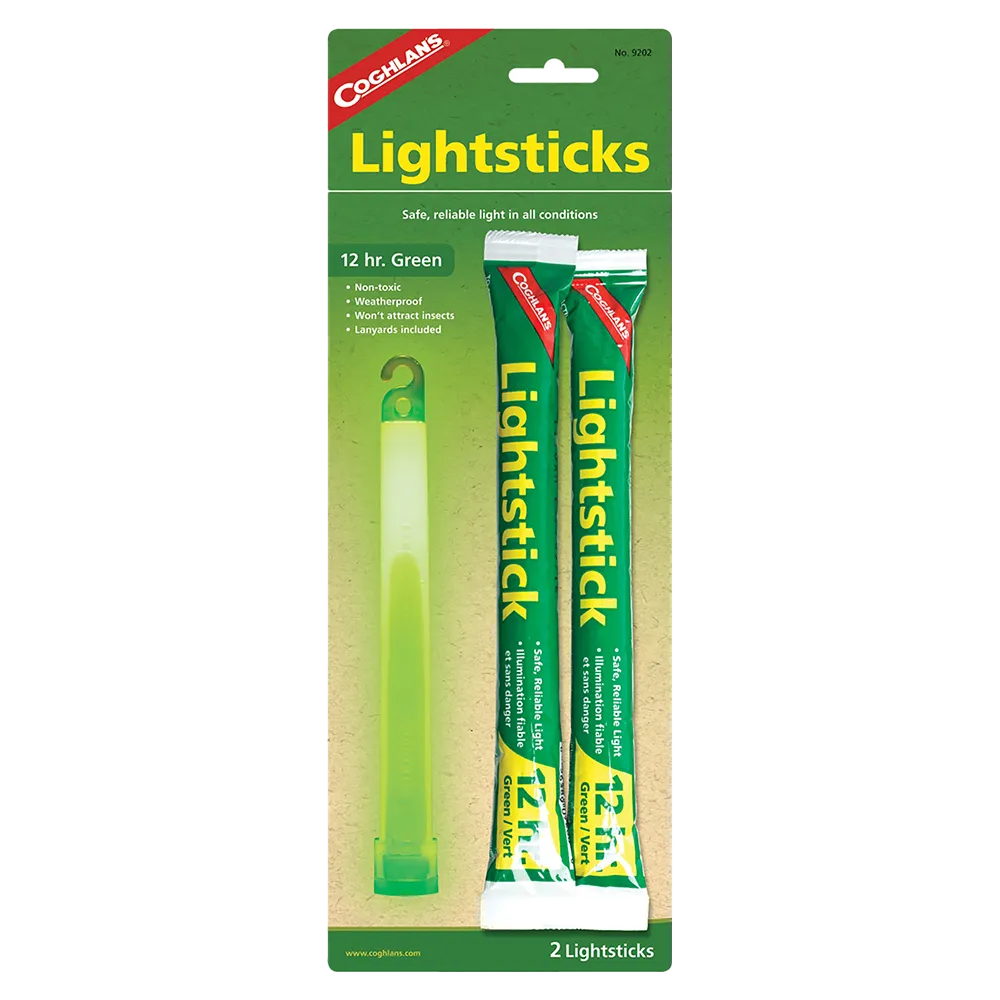 Coghlan's 12 Hour Lightsticks 2 Pack