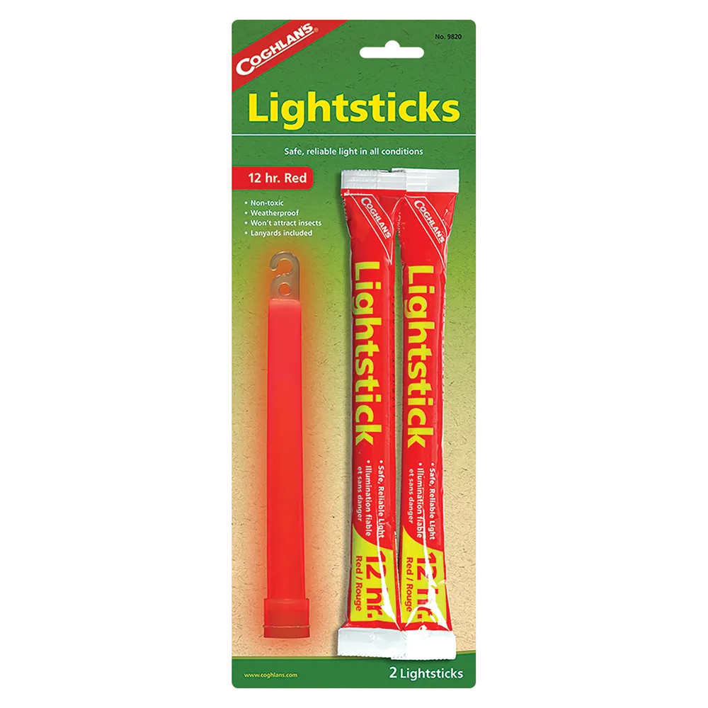 Coghlan's 12 Hour Lightsticks 2 Pack