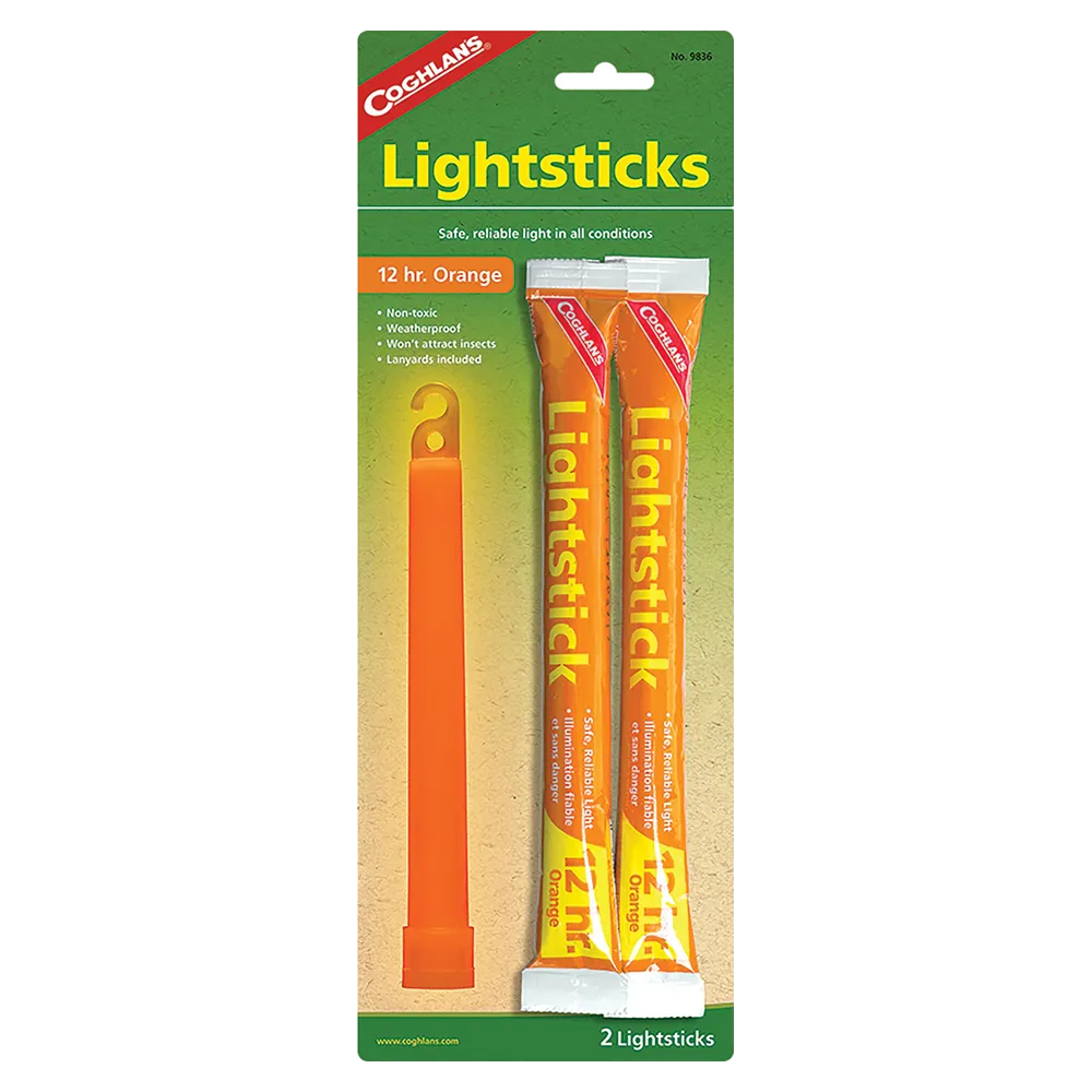 Coghlan's 12 Hour Lightsticks 2 Pack