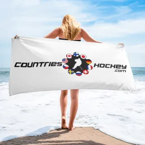 CountriesHockey.com Logoware Beach Towel