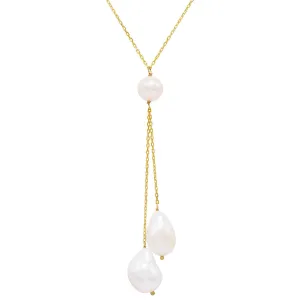 Dangling Pearl Lariat