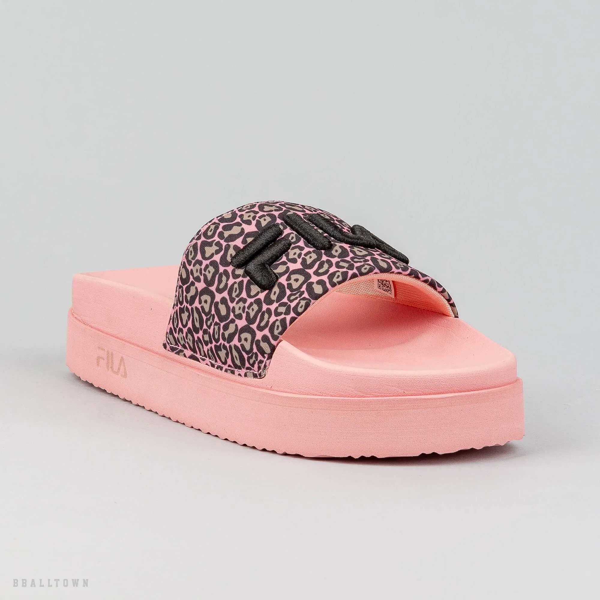 Dámske šľapky FILA Morro Bay Zeppa F Wmn Coral Blush