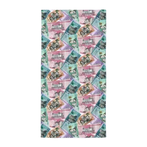 Dominican Pesos Large Towel