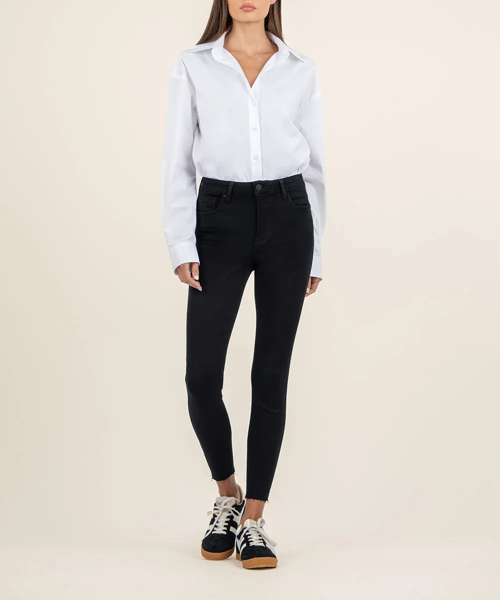 Donna High Rise Ankle Skinny