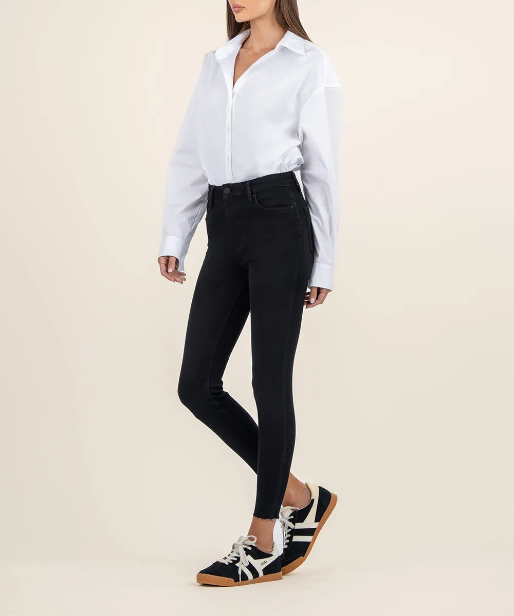 Donna High Rise Ankle Skinny
