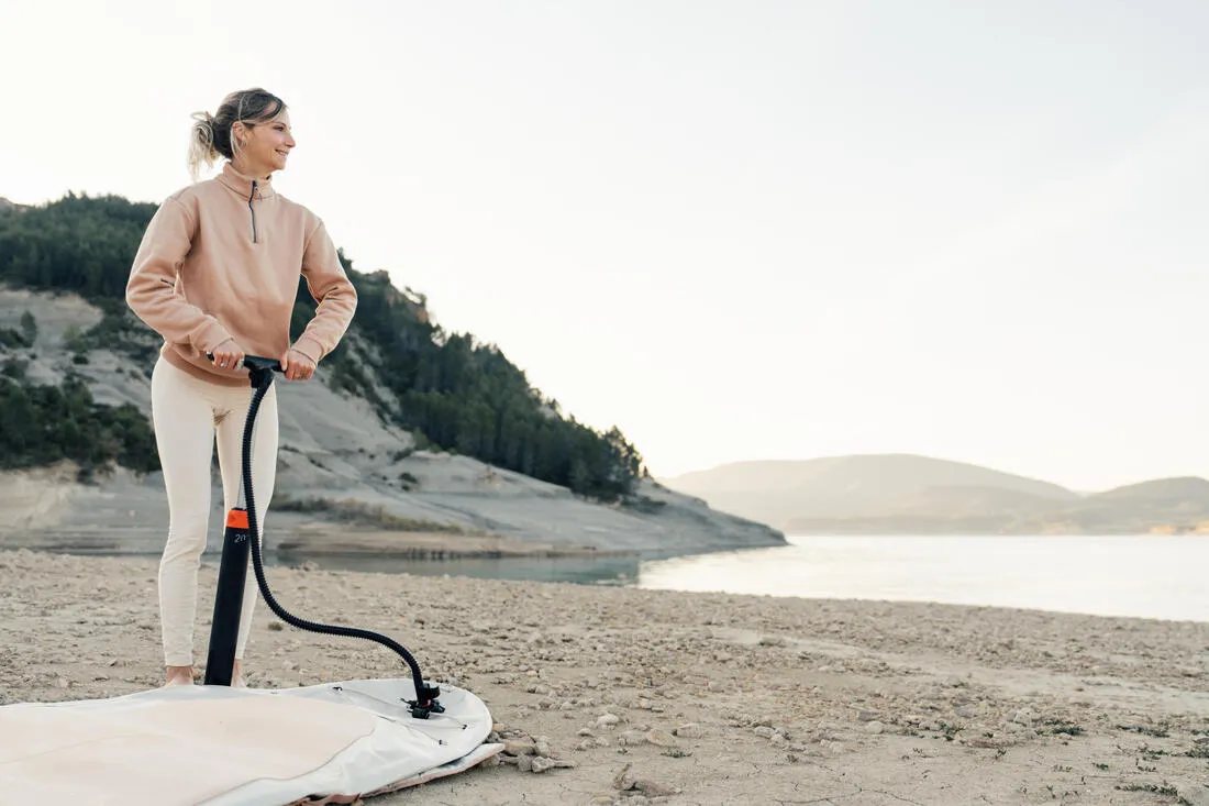Easy stand-up paddle and kayak dual-action high-pressure easy pump 0-20 PSI
