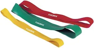 ELASTICO PIATTO AD ANELLO TOORX 30CM ELASTICI ALLENAMENTO FITNESS CROSSFIT WORKOUT
