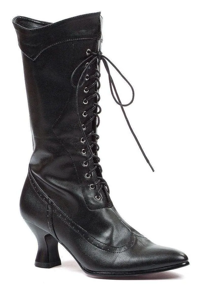 Ellie 253-AMELIA 2.5" Zippered Ankle Boot