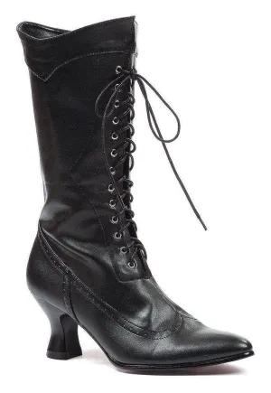 Ellie 253-AMELIA 2.5" Zippered Ankle Boot