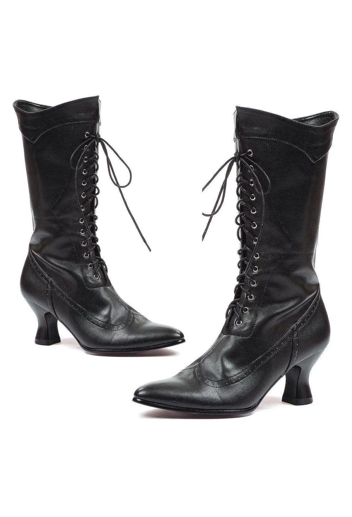 Ellie 253-AMELIA 2.5" Zippered Ankle Boot