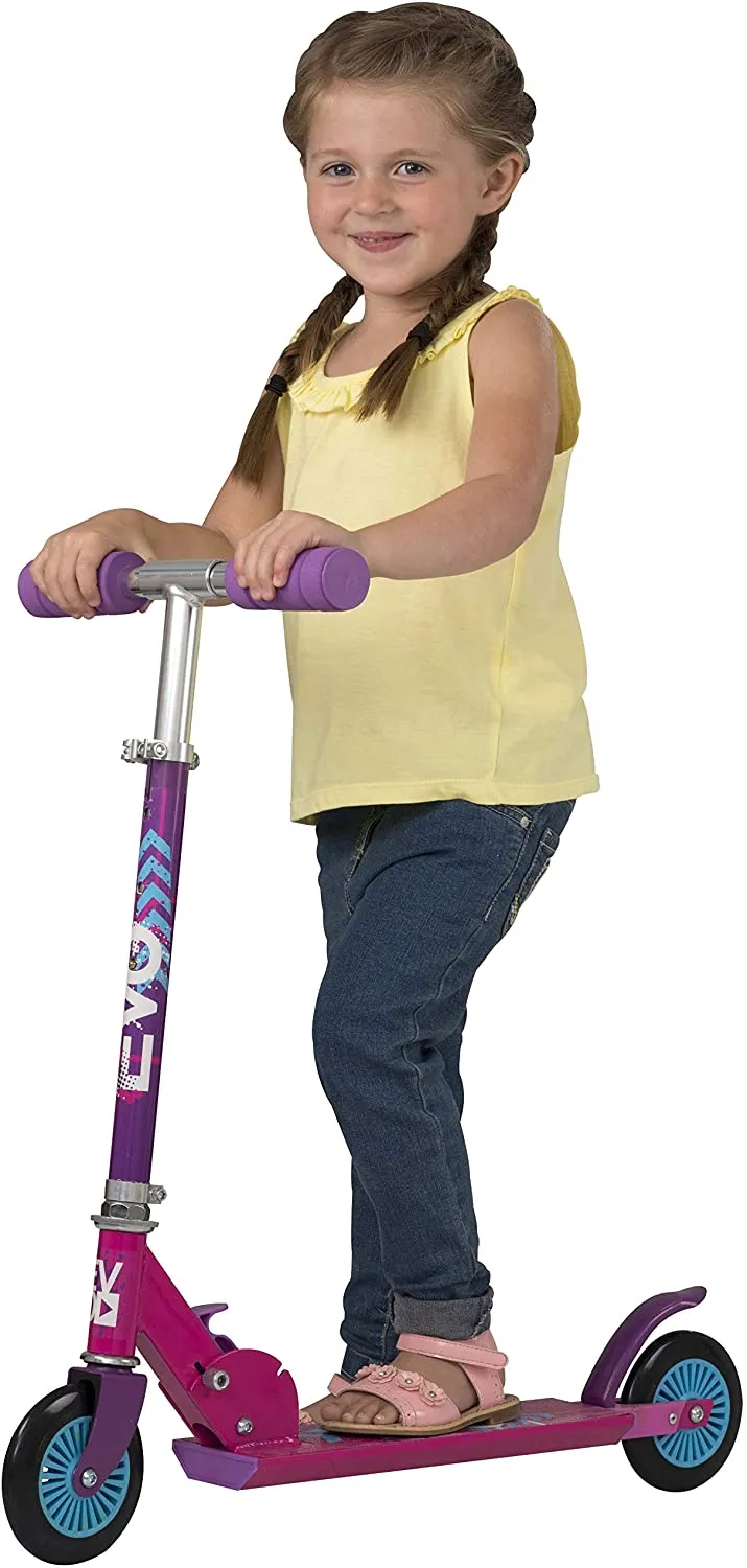 EVO Pink Folding Inline Scooter