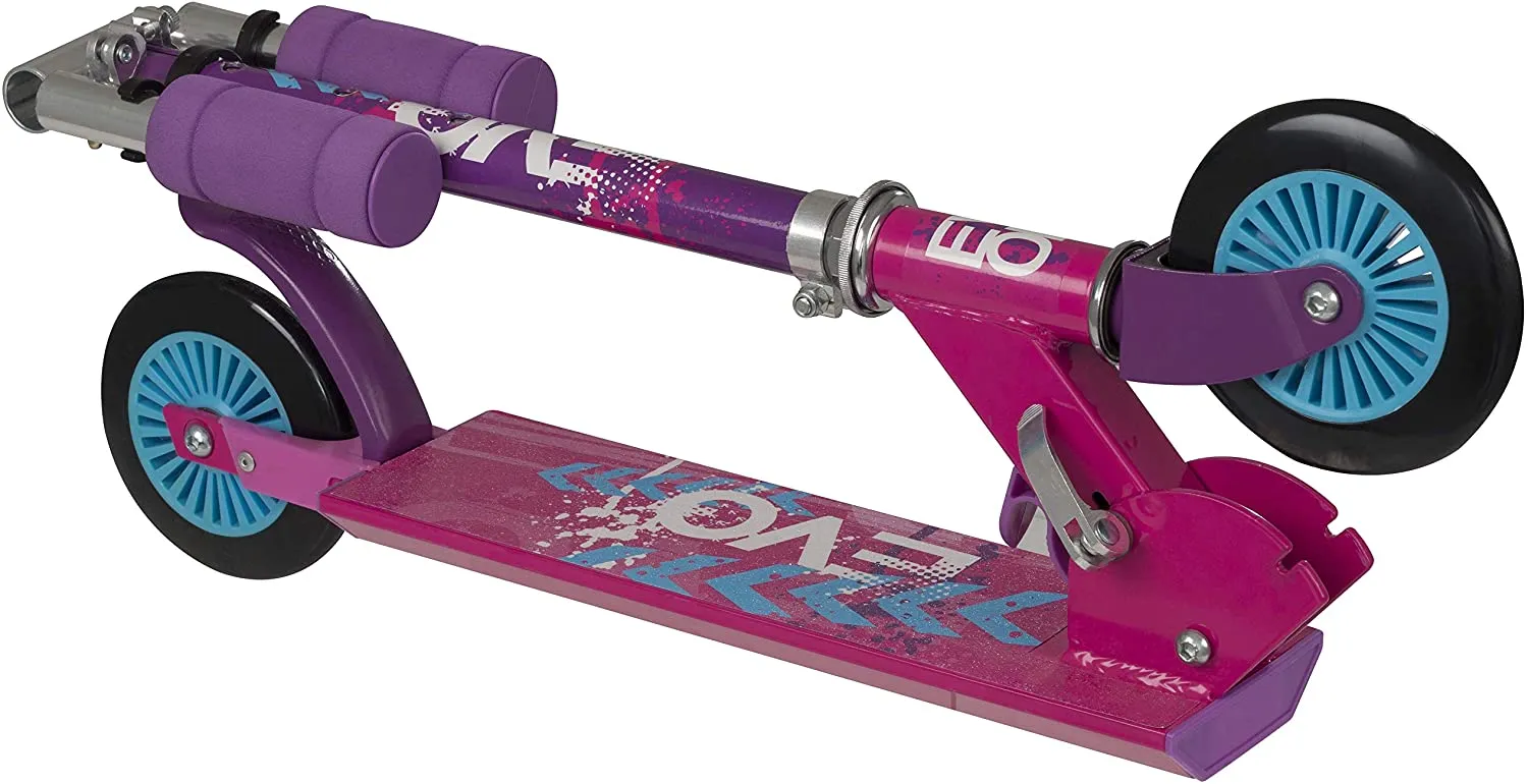 EVO Pink Folding Inline Scooter