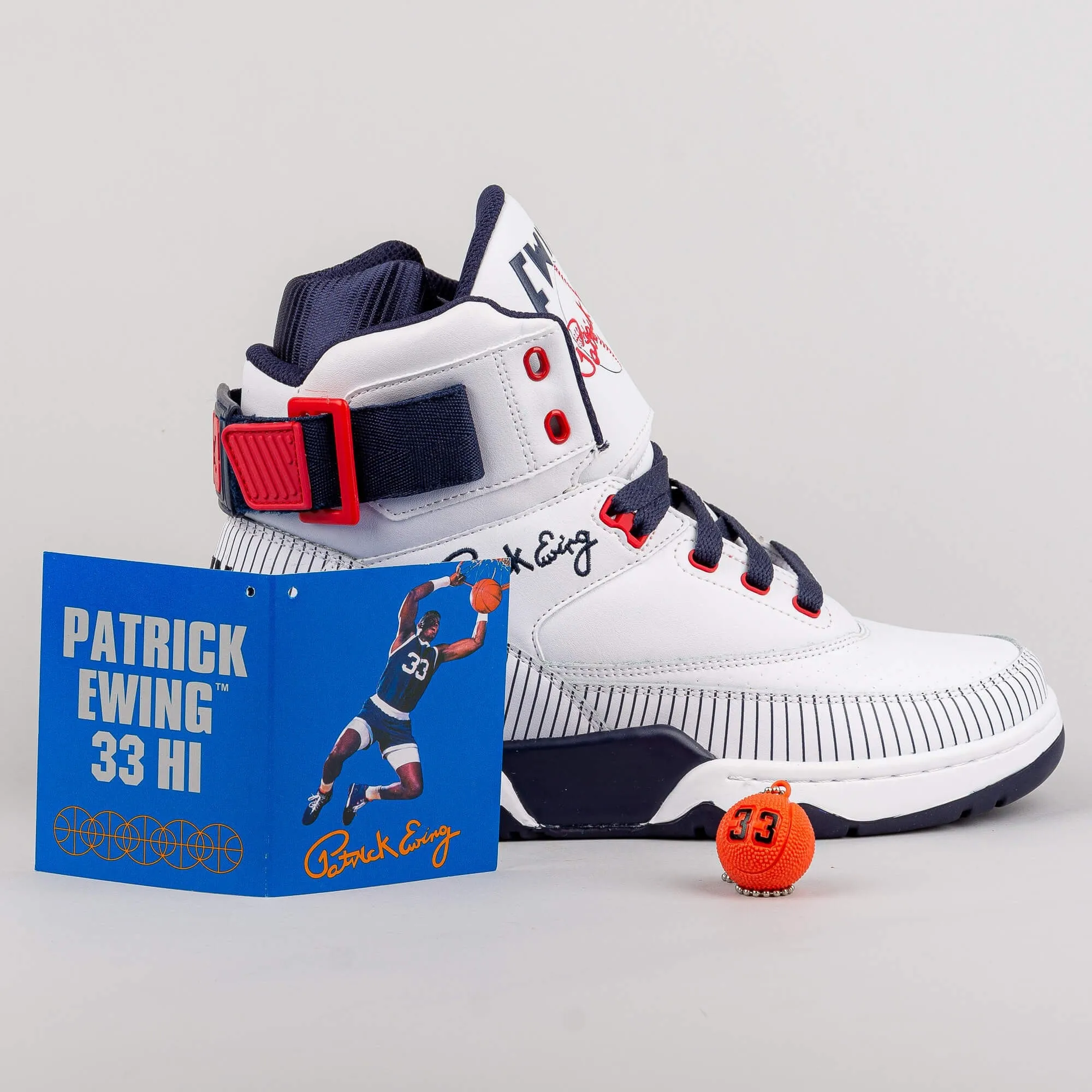 Ewing Athletics 33 HI x Bronx NY Yankees white/navy/red