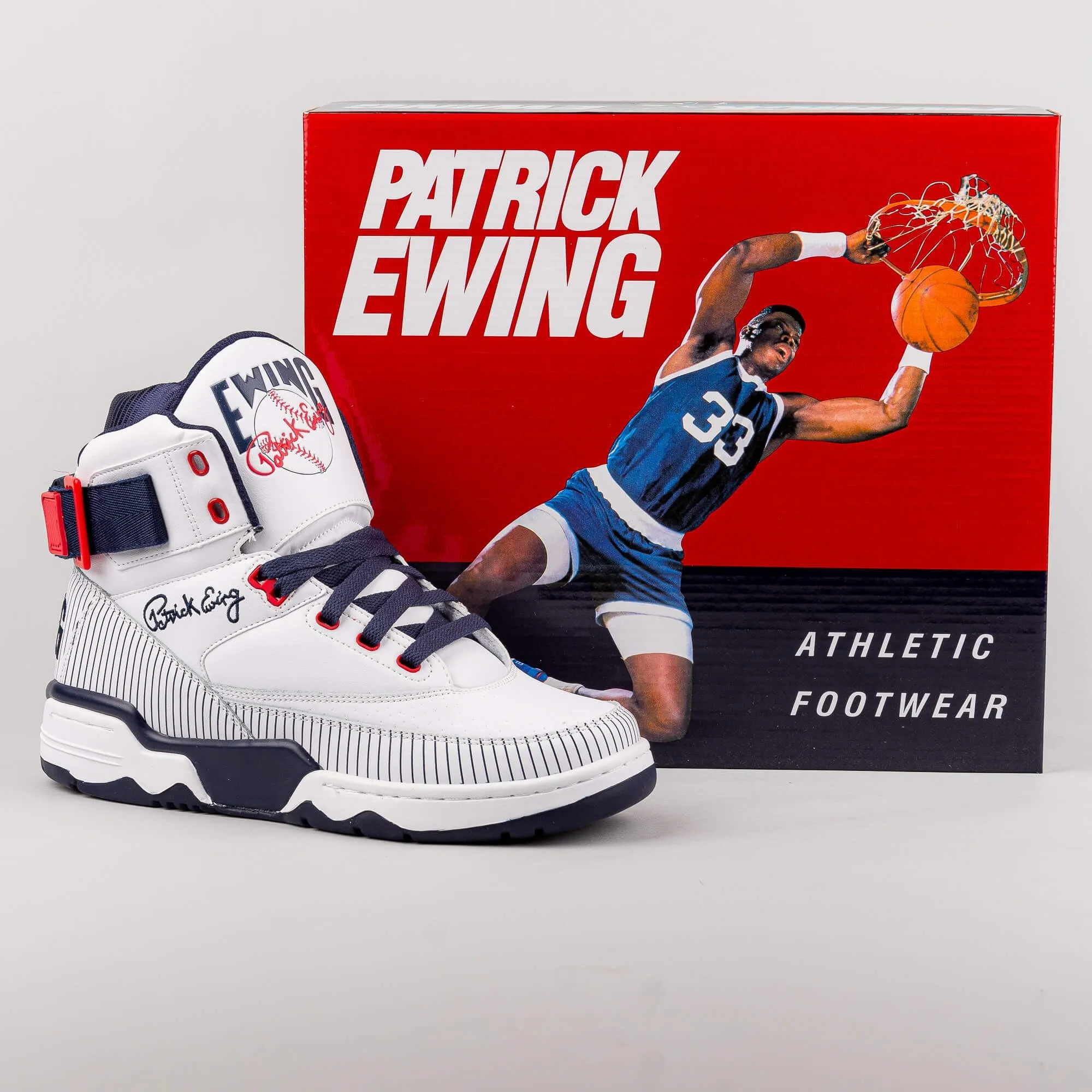 Ewing Athletics 33 HI x Bronx NY Yankees white/navy/red