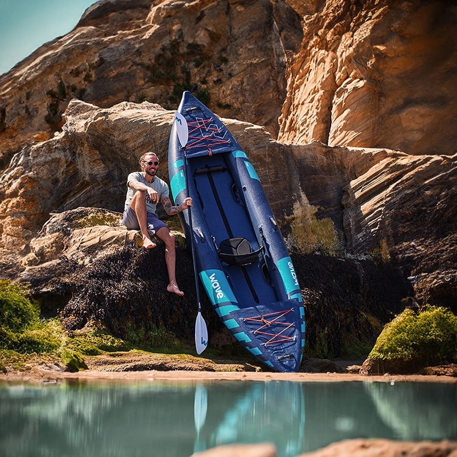 Explorer | Inflatable Kayak | PU-Stitch | 1-2/2-3 Seater