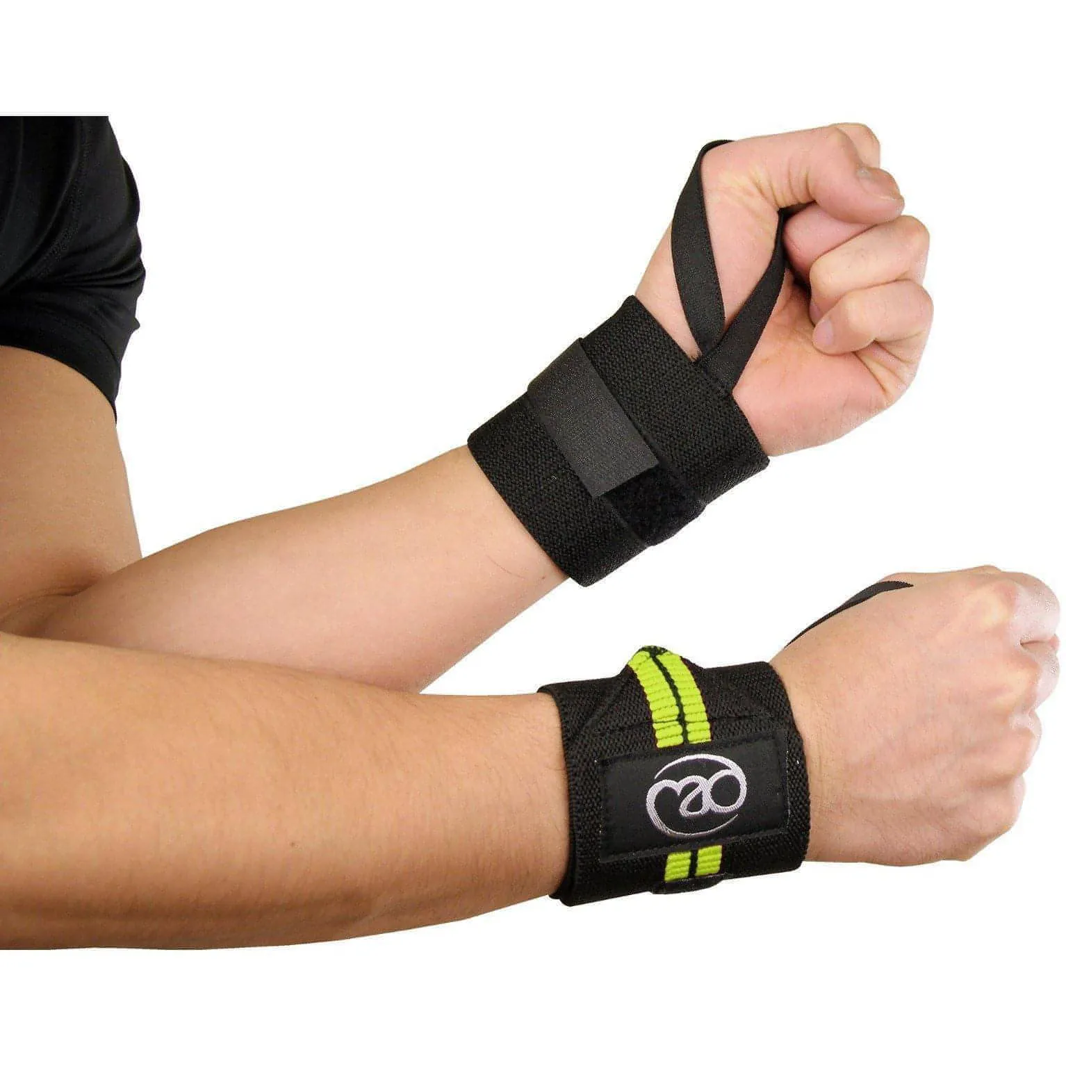 Fitness Mad Weightlifting Wrist Support - Black