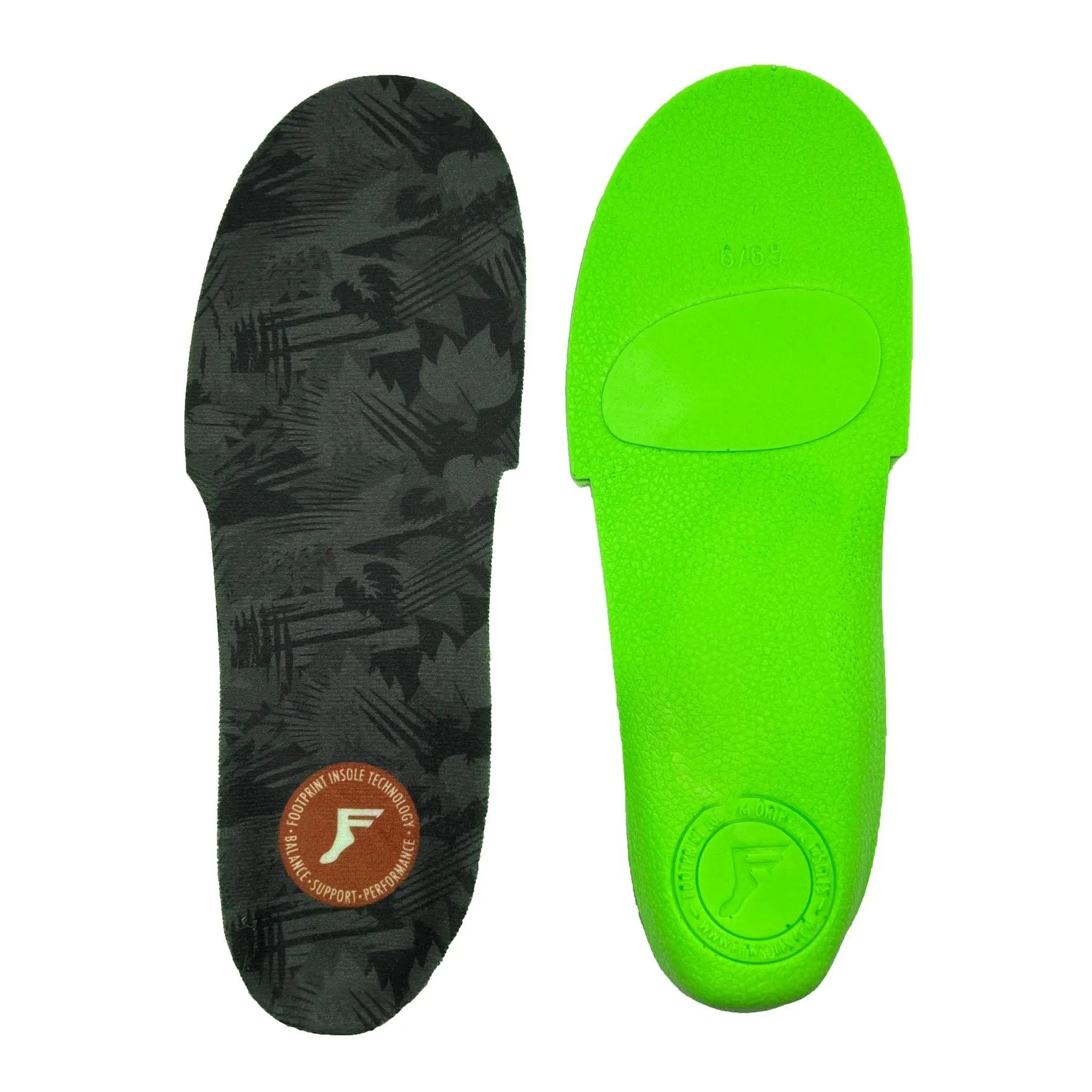 Footprint Gamechanger Elite Insoles Dark Grey Camo