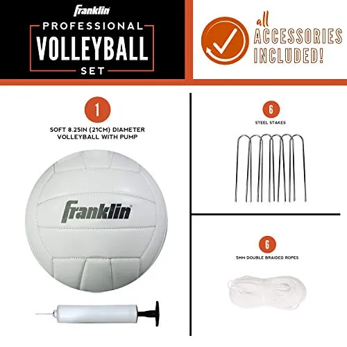 Franklin Sports Professional Volleyball Set