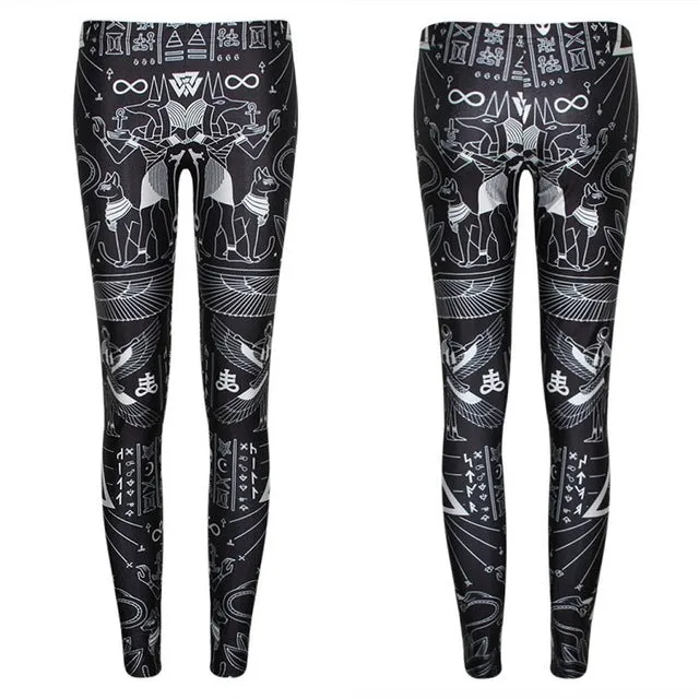 Goth Rock Style Leggings