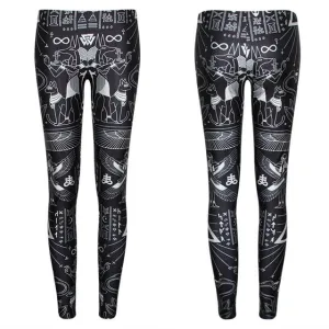 Goth Rock Style Leggings