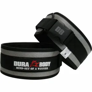 Grey Titan Neoprene Weightlifting Belt
