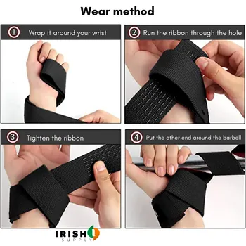 GRIPTIGHT Weightlifting Wrist Straps