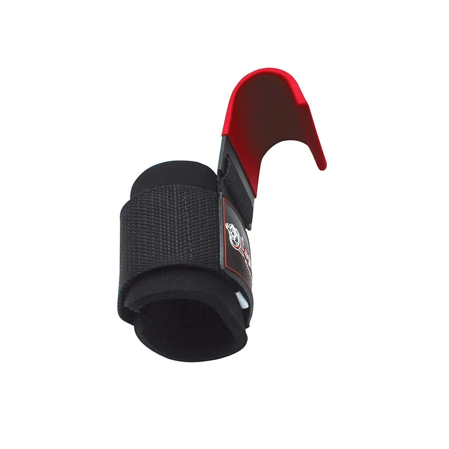 Heavy Duty Weightlifting Hooks - Red