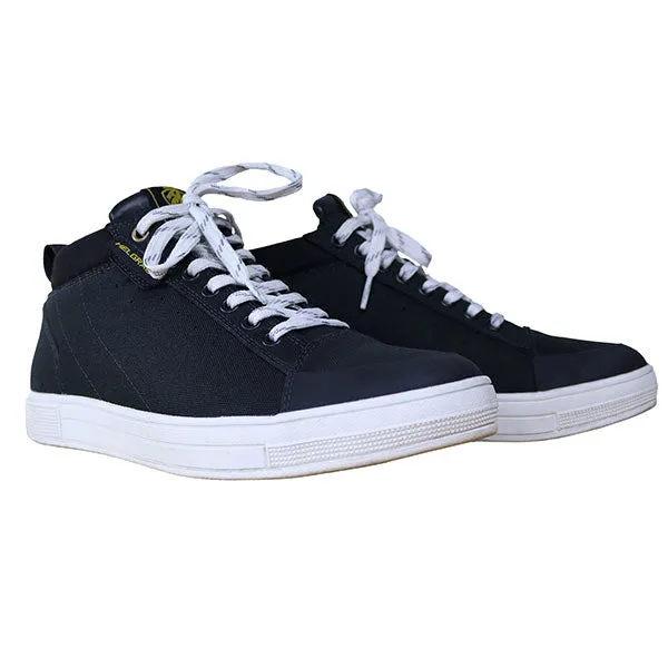 Helgrade Vedder Mid Canvas Moto Shoes