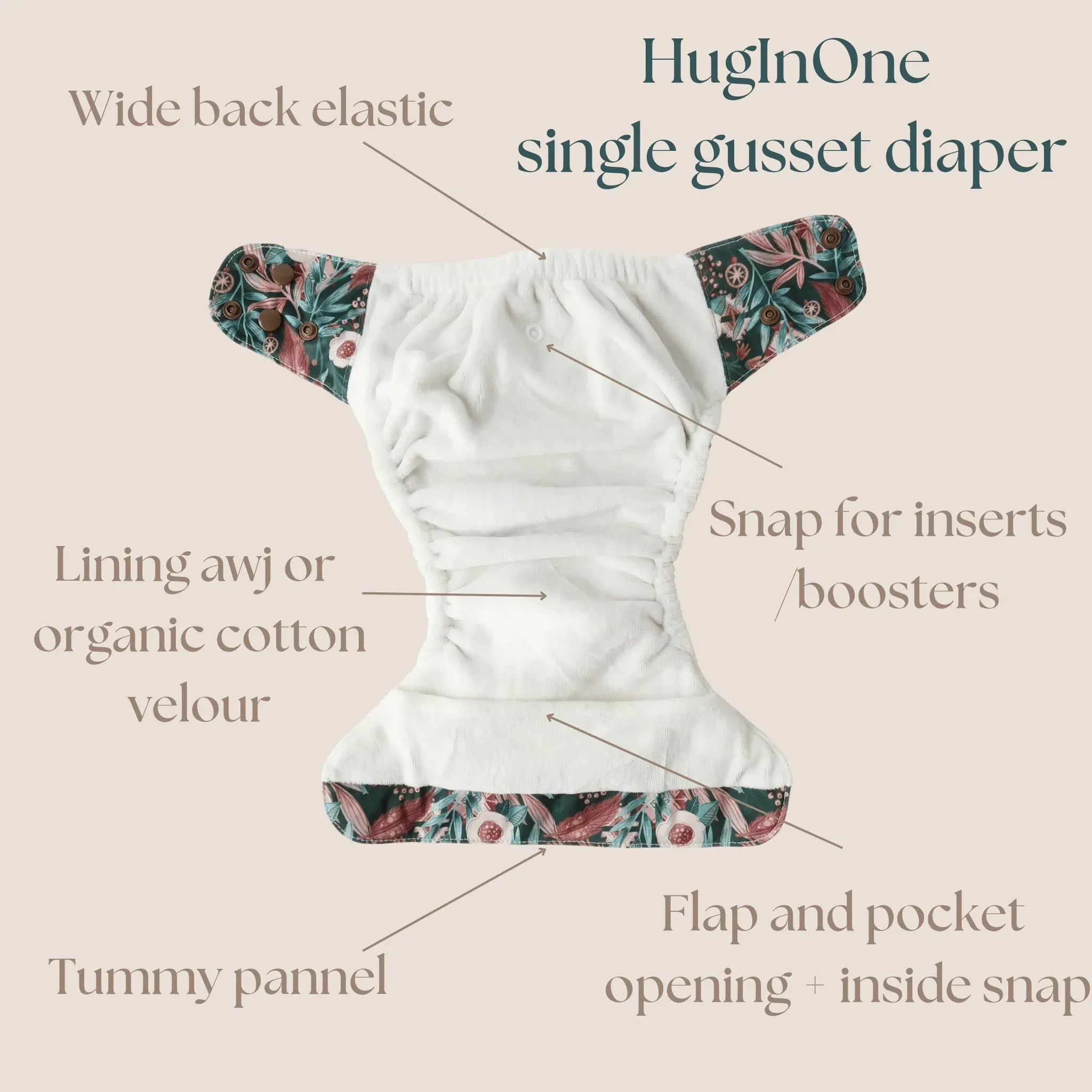 Heritage Hug HugInOne Nappy