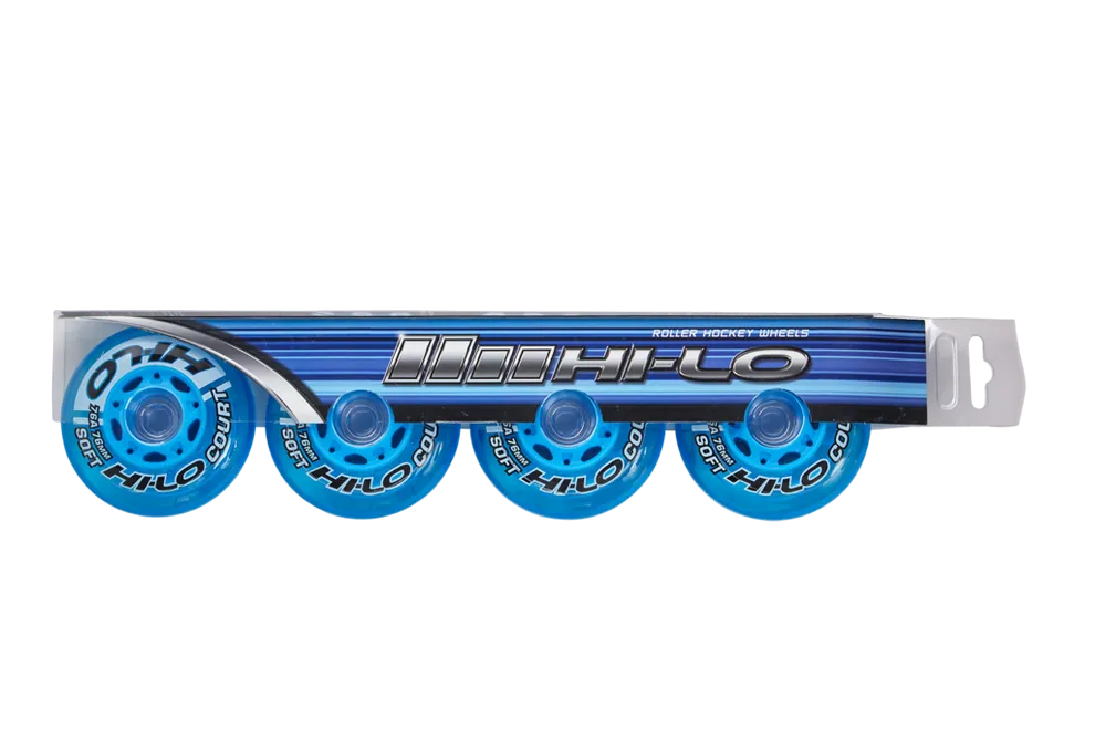 HI-LO Court Inline Wheels - 4 Pack