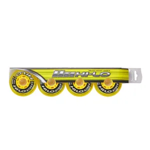 HI-LO S19 Street Wheels for Inline Skates - 4 Pack