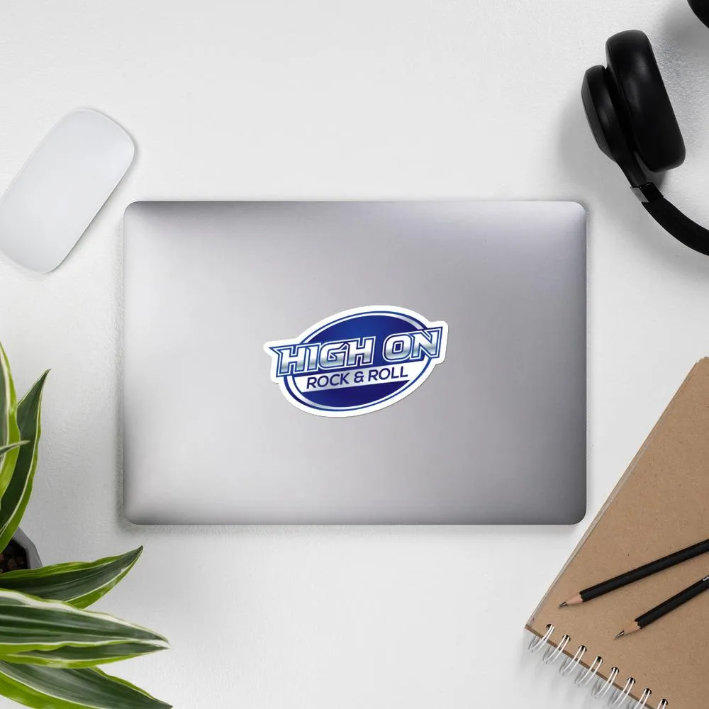 High On Rock & Roll Stickers