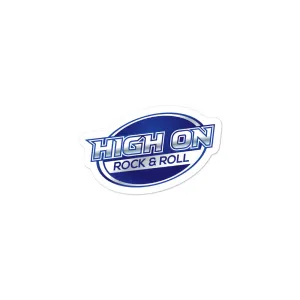 High On Rock & Roll Stickers