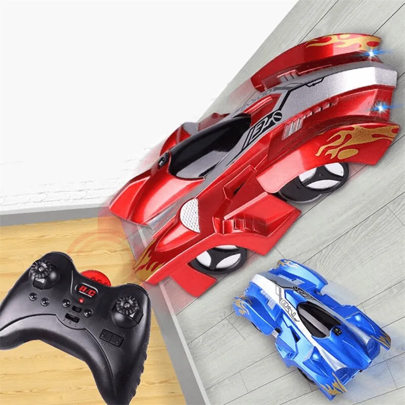 High Speed Remote Controlled Wall Climbing Stunt Racing Car